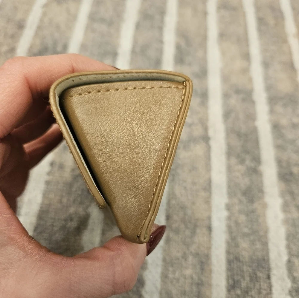 NEW Burberry Tan Sunglasses Case - EMPTY